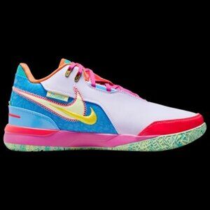 Nike Zoom LeBron NXXT Gen Amped FZ7885-500 Size US 17 Purple Silver Unvrsty Blue